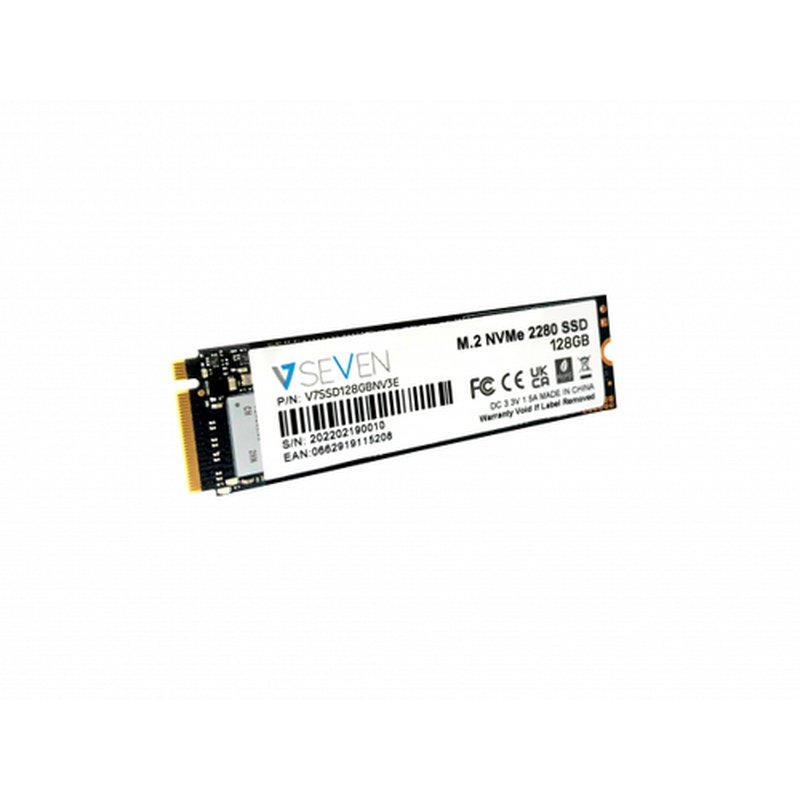 V7 V7SSD128GBNV3E unidad de estado sólido M.2 128 GB Serial ATA III 3D TLC NVMe - Imagen 2