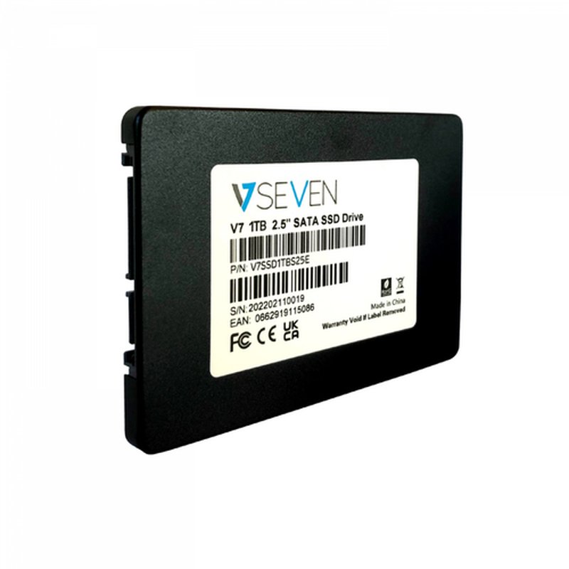 V7 V7SSD1TBS25E unidad de estado sólido 2.5" 1000 GB Serial ATA III V7 V7SSD1TBS25E unidad de estado sólido 2.5" 1000 GB Serial ATA III - Imagen 5