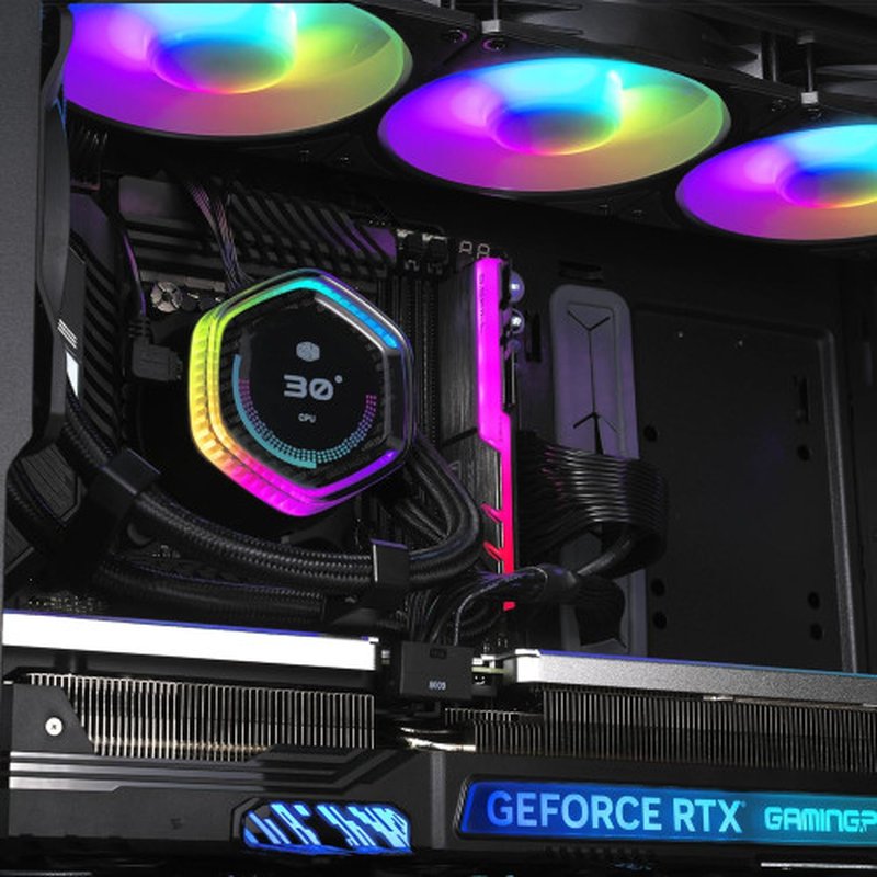 VENTILADOR CPU COOLER MASTER REFRIGERACION LIQUIDA MASTERLIQUID 360 ION (MLY-D36M-A24PZ-R1) VENTILADOR CPU COOLER MASTER REFRIGERACION LIQUIDA MASTERLIQUID 360 ION (MLY-D36M-A24PZ-R1) - Imagen 6