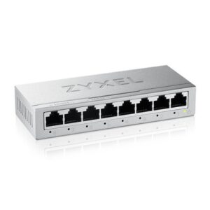 Alternative view of Zyxel GS-108BV5-EU0101F switch No administrado L2 Gigabit Ethernet (10/100/1000)