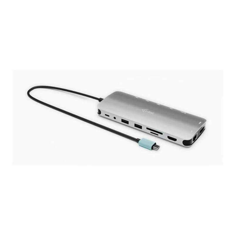 i-tec Metal USB-C Nano 3x Display Dock, 2x HDMI 1x USB-C video with Power Delivery 140W + Universal Charger 140 W