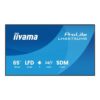 iiyama LH6575UHS-B2AG pantalla de señalización Pantalla plana para señalización digital 163,8 cm (64.5") LCD Wifi 500 cd / m² 4K Ultra HD Negro Procesador incorporado Android 11 24/7