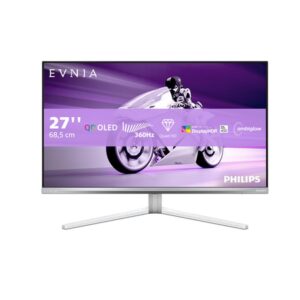 Philips Evnia 8000 27M2N8500/00 pantalla para PC 67,3 cm (26.5") 2560 x 1440 Pixeles Quad HD QD-OLED Blanco