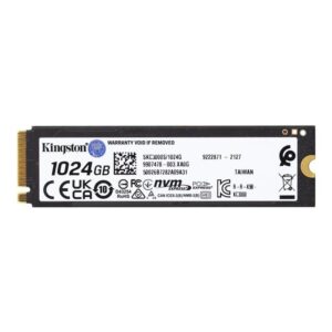 Kingston Technology KC3000 M.2 1,02 TB PCI Express 4.0 3D TLC NVMe