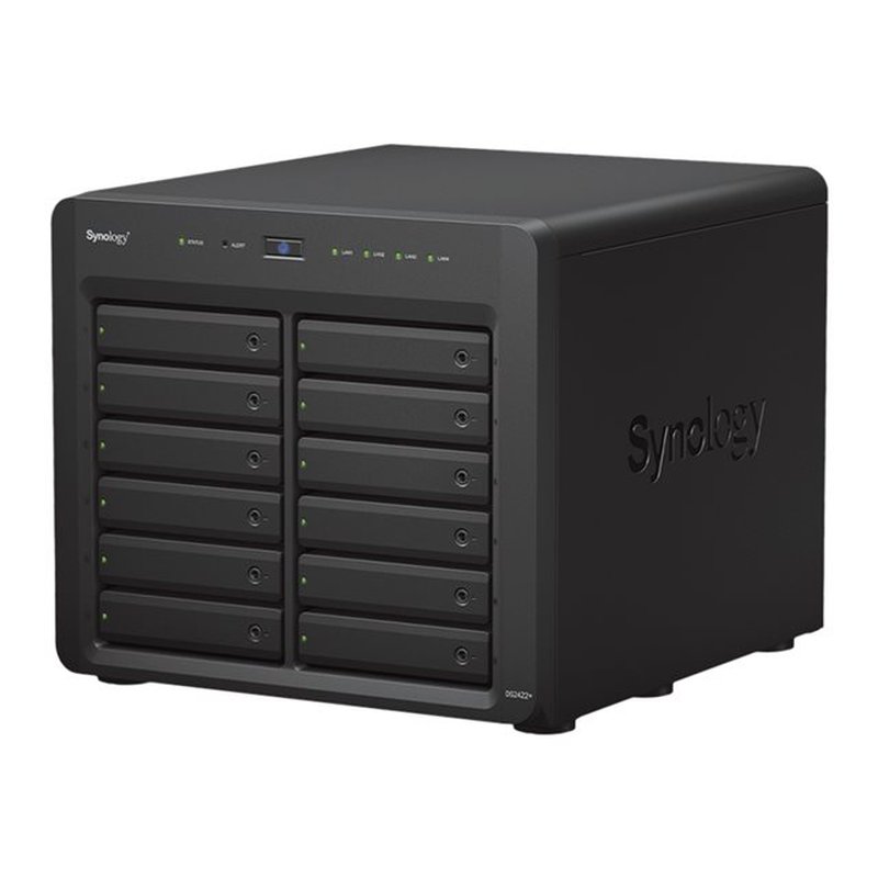 12Bay Desktop NAS Quad Core 4GB 1x1Gbe