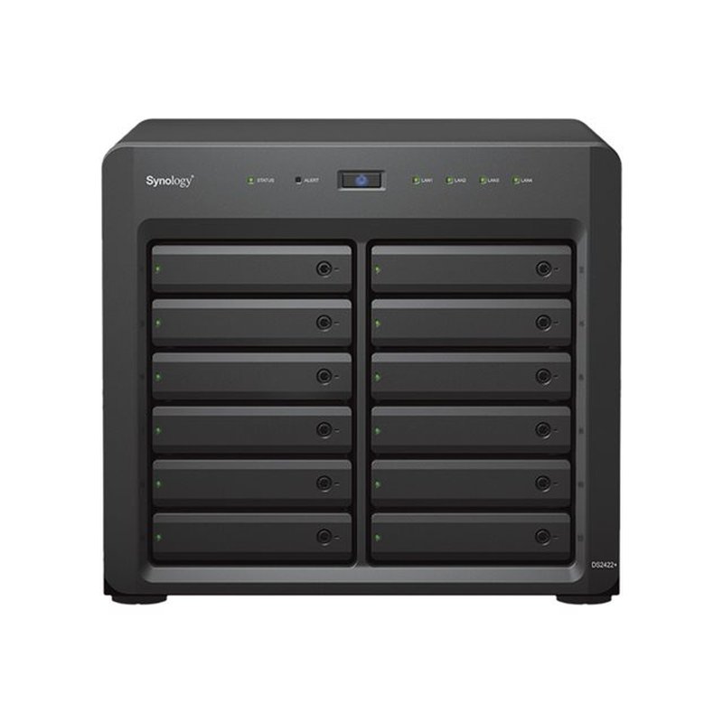 12Bay Desktop NAS Quad Core 4GB 1x1Gbe - Imagen 2
