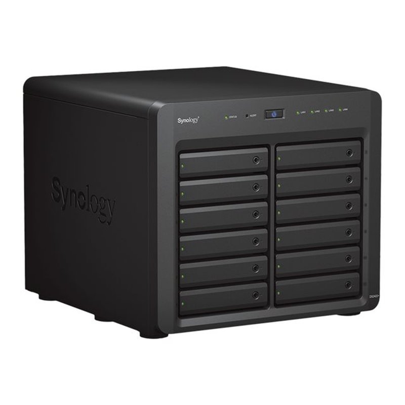 12Bay Desktop NAS Quad Core 4GB 1x1Gbe - Imagen 3