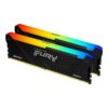 Kingston Technology FURY Beast RGB módulo de memoria 32 GB 2 x 16 GB DDR4 Kingston Technology FURY Beast RGB módulo de memoria 32 GB 2 x 16 GB DDR4