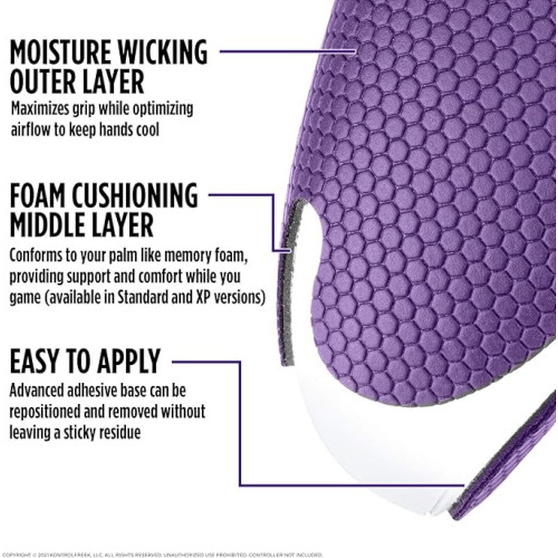 ACCESORIO GAMEPAD KONTROLFREEK BY STEELSERIES GRIPS XBX PURPLE PUR-4777-XB1 - Imagen 3