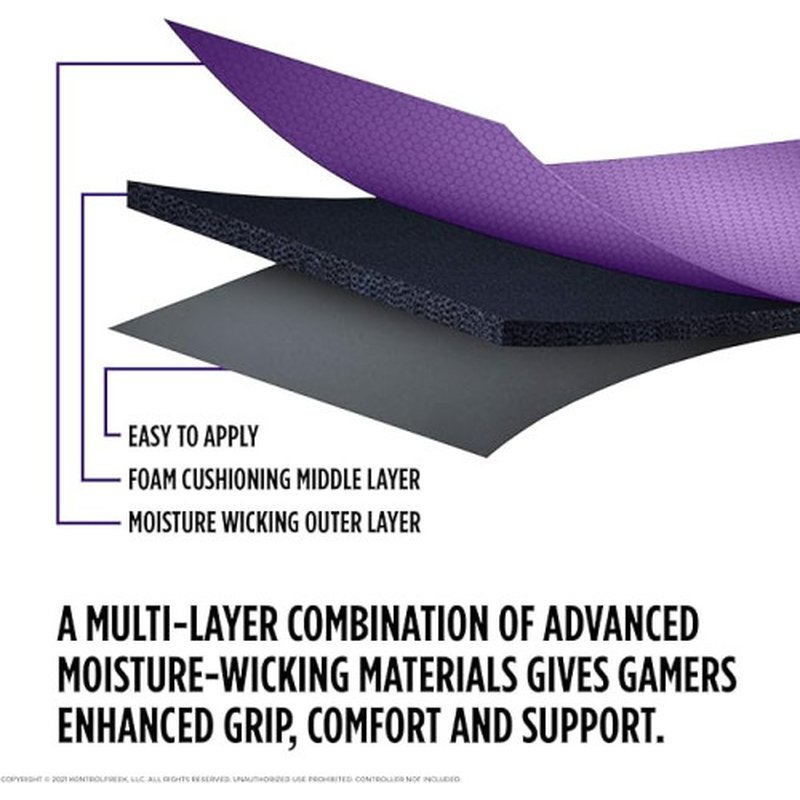 ACCESORIO GAMEPAD KONTROLFREEK BY STEELSERIES GRIPS XBX PURPLE PUR-4777-XB1 - Imagen 4