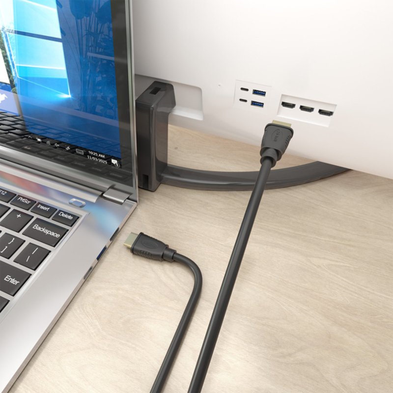 AISENS Cable HDMI V2.1 CCS Ultra Alta Velocidad / HEC 8K@60Hz 48Gbps, A/M-A/M, Negro, 10m AISENS Cable HDMI V2.1 CCS Ultra Alta Velocidad / HEC 8K@60Hz 48Gbps, A/M-A/M, Negro, 10m - Imagen 4