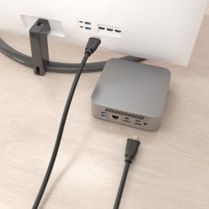 AISENS Cable HDMI V2.1 CCS Ultra Alta Velocidad / HEC 8K@60Hz 48Gbps, A/M-A/M, Negro, 1.5m