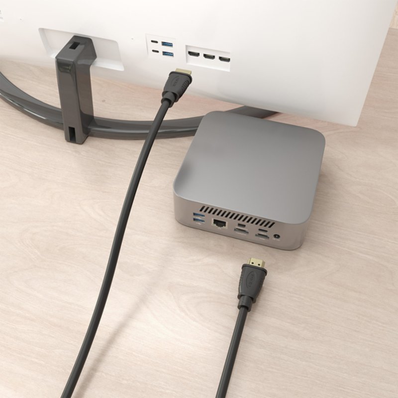 AISENS Cable HDMI V2.1 CCS Ultra Alta Velocidad / HEC 8K@60Hz 48Gbps, A/M-A/M, Negro, 2.0m - Imagen 5