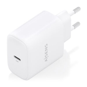 AISENS Cargador GaN 45W, 1xUSB-C PD3.0, Blanco