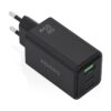 AISENS Cargador GaN 65W, 2xUSB-C PD3.0 QC4.0, 1xUSB-A QC3.0, Negro AISENS Cargador GaN 65W, 2xUSB-C PD3.0 QC4.0, 1xUSB-A QC3.0, Negro