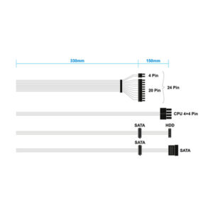 AISENS Fuente Alimentacion SFX 500W OEM, Plata