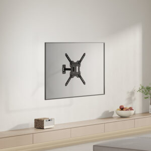 AISENS Soporte Eco Giratorio, Inclinable Para Monitor/TV 30kg (2 Pivotes) De 23"-65", Negro