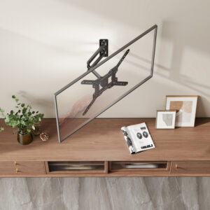 AISENS Soporte Eco Giratorio, Inclinable Para Monitor/TV 30kg (3 Pivotes) De 23"-65", Negro