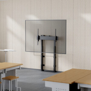 AISENS Soporte Motorizado De Suelo y Fijacion a Pared, TV 120kg De 55"-100", Negro AISENS Soporte Motorizado De Suelo y Fijacion a Pared, TV 120kg De 55"-100", Negro