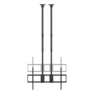 Alternative view of AISENS Soporte de Techo PRO Inclinable, Extensible y Nivelable para Monitor/TV 120kg de 60-120, Negro