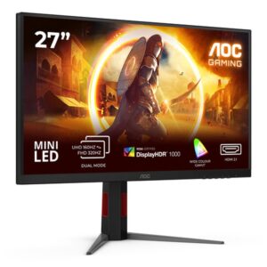 Alternative view of AOC G4 U27G4XM pantalla para PC 68,6 cm (27") 3840 x 2160 Pixeles 4K Ultra HD LED Negro, Rojo