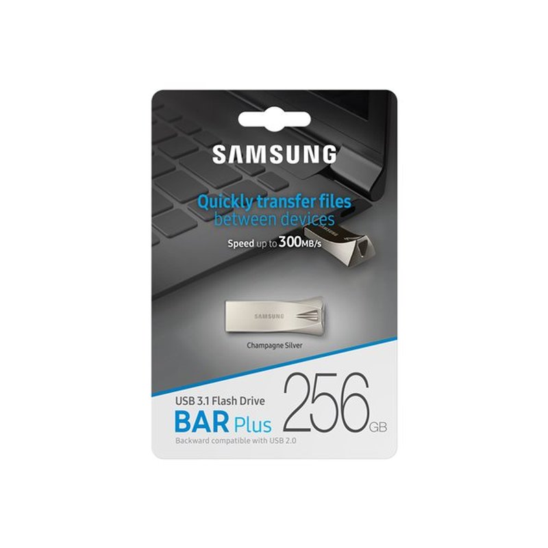 Samsung MUF-256BE unidad flash USB 256 GB USB tipo A 3.2 Gen 1 (3.1 Gen 1) Plata Samsung MUF-256BE unidad flash USB 256 GB USB tipo A 3.2 Gen 1 (3.1 Gen 1) Plata - Imagen 6