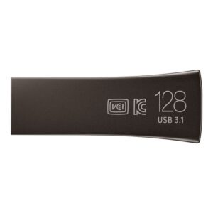 Samsung MUF-128BE unidad flash USB 128 GB USB tipo A 3.2 Gen 1 (3.1 Gen 1) Negro, Gris