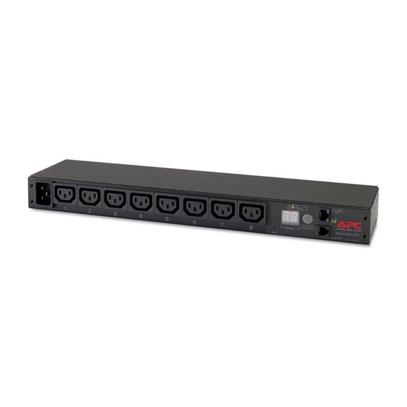 APC AP7821B unidad de distribución de energía (PDU) 8 salidas AC 0U/1U Negro APC AP7821B unidad de distribución de energía (PDU) 8 salidas AC 0U/1U Negro - Imagen 2