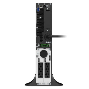 APC SRT2200XLA sistema de alimentación ininterrumpida (UPS) Doble conversión (en línea) 2,2 kVA 1800 W 7 salidas AC APC SRT2200XLA sistema de alimentación ininterrumpida (UPS) Doble conversión (en línea) 2,2 kVA 1800 W 7 salidas AC