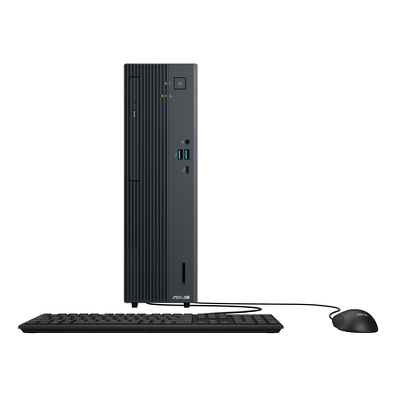 ASUS ExpertCenter P500 SFF P500SV-13420H032X - Sobremesa (Intel Core i5-13420H, 16GB RAM, 512GB SSD, UHD Graphics, Windows 11 Pro) Gris - Teclado QWERTY español