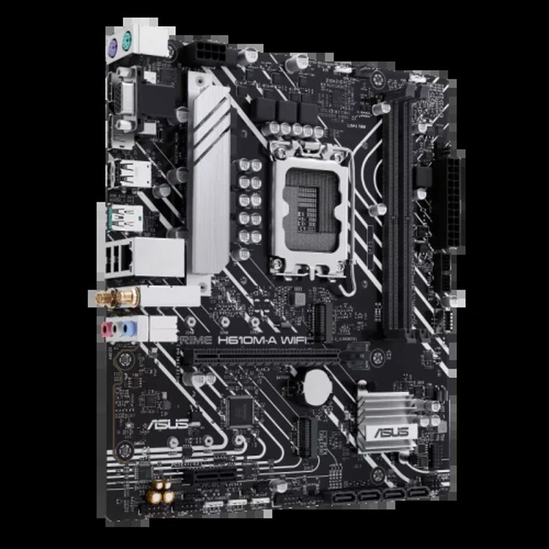 ASUS PRIME H610M-A WIFI Intel H610 LGA 1700 micro ATX - Imagen 2