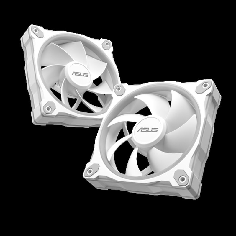 ASUS Prime MR120 Fan ARGB Reverse White 3in1 Carcasa del ordenador Ventilador 12 cm Blanco 3 pieza(s) - Imagen 13