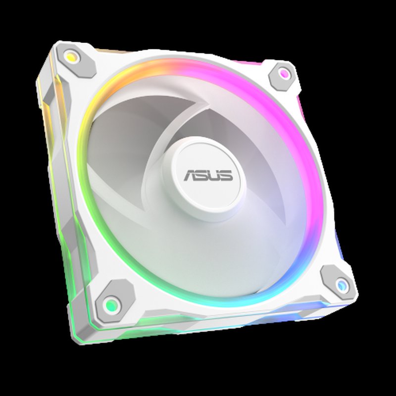 ASUS Prime MR120 Fan ARGB Reverse White 3in1 Carcasa del ordenador Ventilador 12 cm Blanco 3 pieza(s) - Imagen 6
