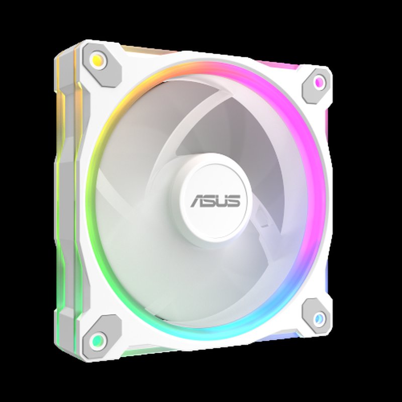 ASUS Prime MR120 Fan ARGB Reverse White 3in1 Carcasa del ordenador Ventilador 12 cm Blanco 3 pieza(s) - Imagen 8