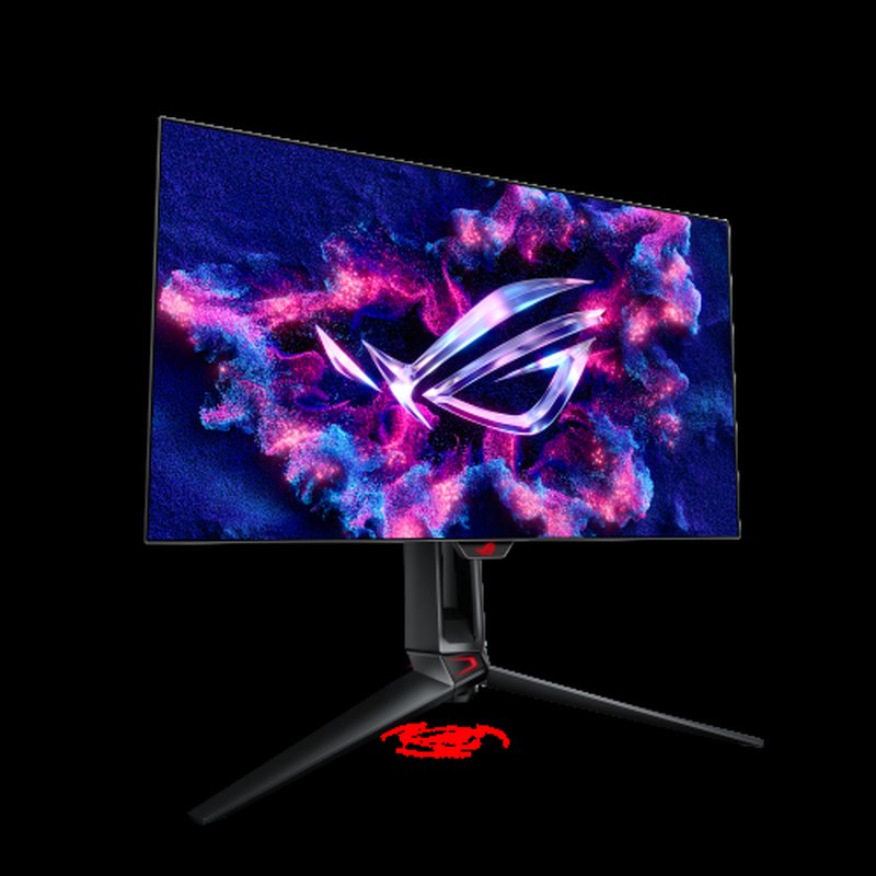 ASUS ROG Swift OLED PG27AQDP pantalla para PC 67,3 cm (26.5") 2560 x 1440 Pixeles Quad HD Negro - Imagen 3