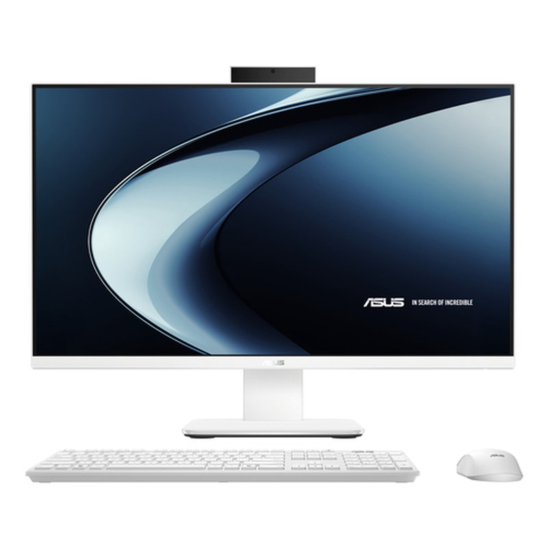 ASUS V400 AiO V470VAK-WPE0230 - Sobremesa todo en uno 27" Full HD (Intel Core i5-13420H, 16GB RAM, 512GB SSD, UHD Graphics, Sin Sistema Operativo) Blanco - Teclado QWERTY español