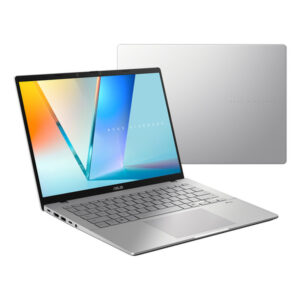 ASUS Vivobook S 14 S3407QA-KP015W - Ordenador Portátil 14" WQXGA (Qualcomm Snapdragon X (X1-26-100), 16GB RAM, 1TB SSD, Qualcomm Adreno GPU, Windows 11 Home) Plata Fría - Teclado QWERTY español