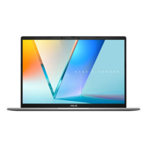 ASUS Vivobook S 14 S3407QA-KP015W - Ordenador Portátil 14" WQXGA (Qualcomm Snapdragon X (X1-26-100), 16GB RAM, 1TB SSD, Qualcomm Adreno GPU, Windows 11 Home) Plata Fría - Teclado QWERTY español