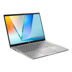ASUS Vivobook S 14 S3407QA-KP015W - Ordenador Portátil 14" WQXGA (Qualcomm Snapdragon X (X1-26-100), 16GB RAM, 1TB SSD, Qualcomm Adreno GPU, Windows 11 Home) Plata Fría - Teclado QWERTY español