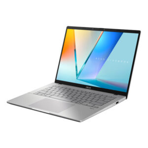 ASUS Vivobook S 14 S3407QA-KP015W - Ordenador Portátil 14" WQXGA (Qualcomm Snapdragon X (X1-26-100), 16GB RAM, 1TB SSD, Qualcomm Adreno GPU, Windows 11 Home) Plata Fría - Teclado QWERTY español
