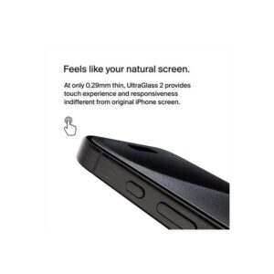 Belkin UltraGlass2 - iPhone 15 Pro Belkin UltraGlass2 - iPhone 15 Pro