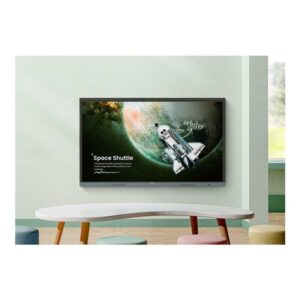 BenQ RE8604 Panel plano interactivo 2,18 m (86") 450 cd / m² 4K Ultra HD Negro, Gris Pantalla táctil Procesador incorporado Android