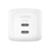 BoostCharge 50W Dual USB-C PD Wall Chrg