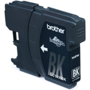 Brother LC-1100BK Black Ink Cartridge cartucho de tinta 1 pieza(s) Original Negro