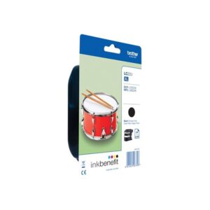 Brother LC22UBKBP cartucho de tinta 1 pieza(s) Original Negro