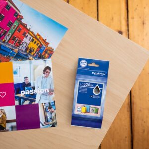 Brother LC528BK cartucho de tinta 1 pieza(s) Original Negro