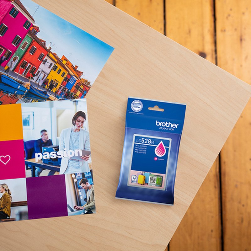 Brother LC528M cartucho de tinta 1 pieza(s) Original Magenta - Imagen 4