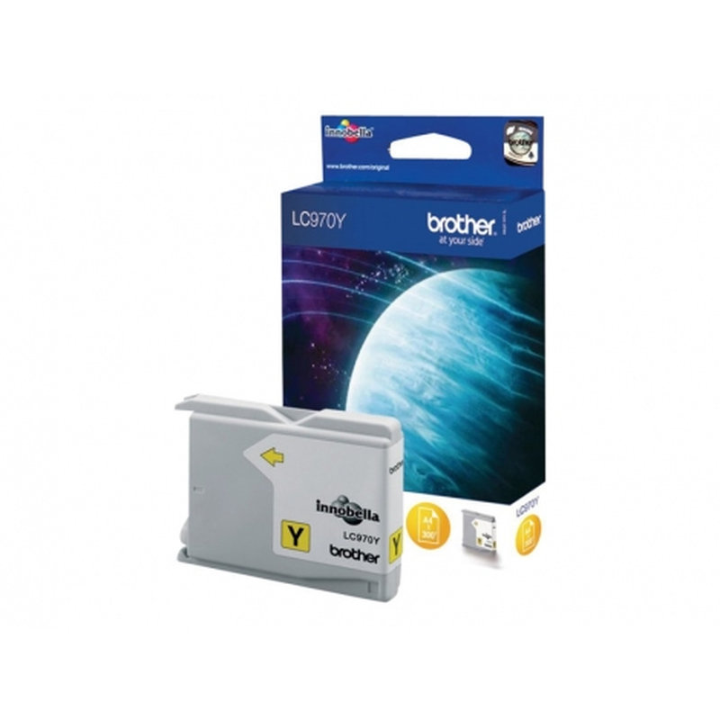 Brother LC970Y cartucho de tinta 1 pieza(s) Original Amarillo