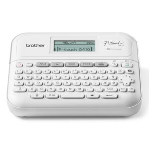 Brother PT-D410 impresora de etiquetas Transferencia térmica 180 x 180 DPI 20 mm/s Alámbrico TZe QWERTY