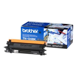 Brother TN135BK cartucho de tóner 1 pieza(s) Original Negro